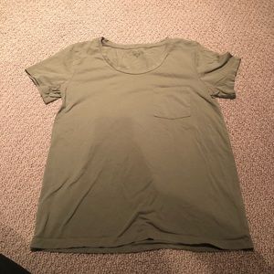 J.Crew Garment Dyed Tee With Pocket